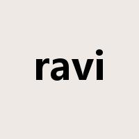 ravi是什么意思