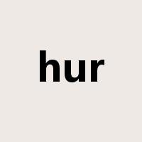 hur是什么意思