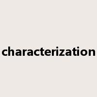 characterization