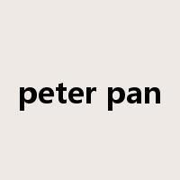 peter pan是什么意思