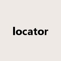 locator是什么意思