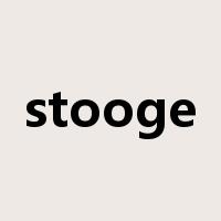 stooge是什么意思