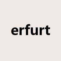 erfurt是什么意思