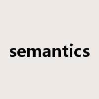 semantics是什么意思