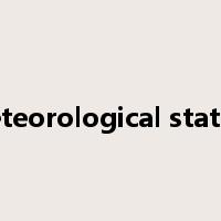 meteorological station是什么意思