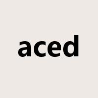 aced是什么意思
