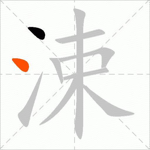 涑