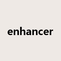 enhancer是什么意思