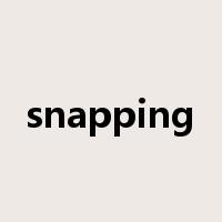 snapping是什么意思