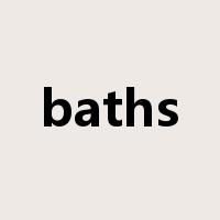 baths是什么意思