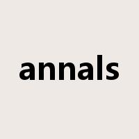 annals是什么意思