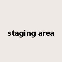 staging area是什么意思