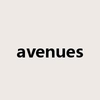 avenues是什么意思