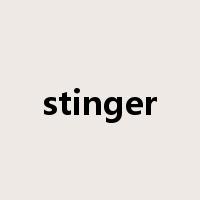 stinger是什么意思