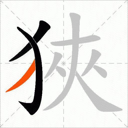狹