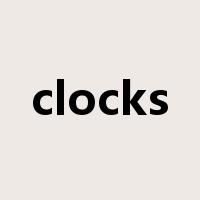 clocks是什么意思