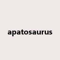 apatosaurus是什么意思