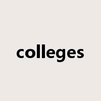 colleges是什么意思