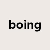 boing是什么意思