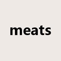 meats是什么意思