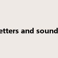 letters and sounds是什么意思