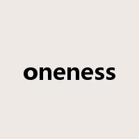 oneness是什么意思