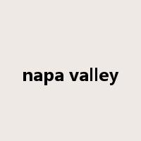 napa valley是什么意思