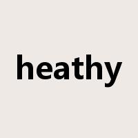 heathy是什么意思