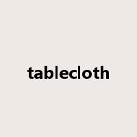 tablecloth是什么意思