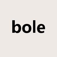 bole是什么意思