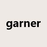 garner是什么意思