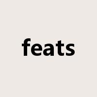 feats是什么意思