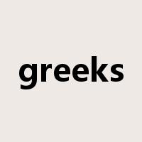 greeks是什么意思