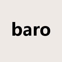 baro是什么意思