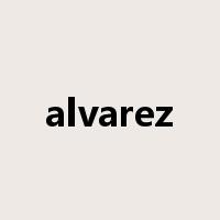 alvarez是什么意思
