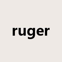 ruger是什么意思