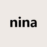 nina是什么意思
