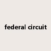 federal circuit是什么意思