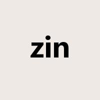 zin是什么意思