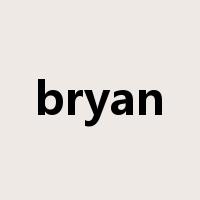 bryan是什么意思