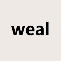 weal是什么意思