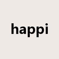 happi是什么意思