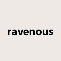 ravenous是什么意思