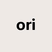 ori是什么意思