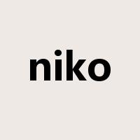 niko是什么意思