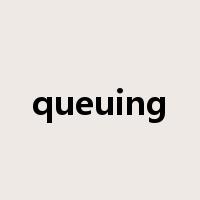 queuing是什么意思