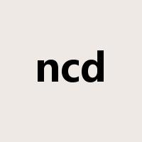 ncd是什么意思