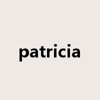 patricia是什么意思