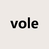 vole是什么意思
