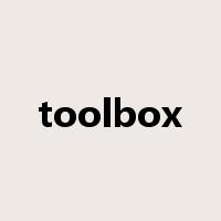 toolbox是什么意思